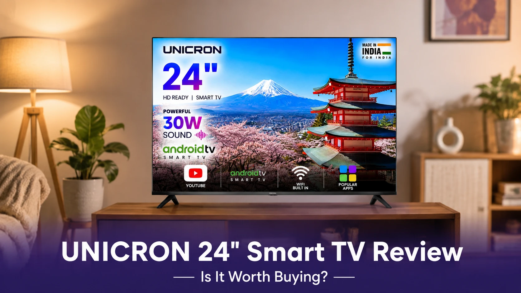 UNICRON 24 Inch Smart TV Review — Is It Worth Buying?