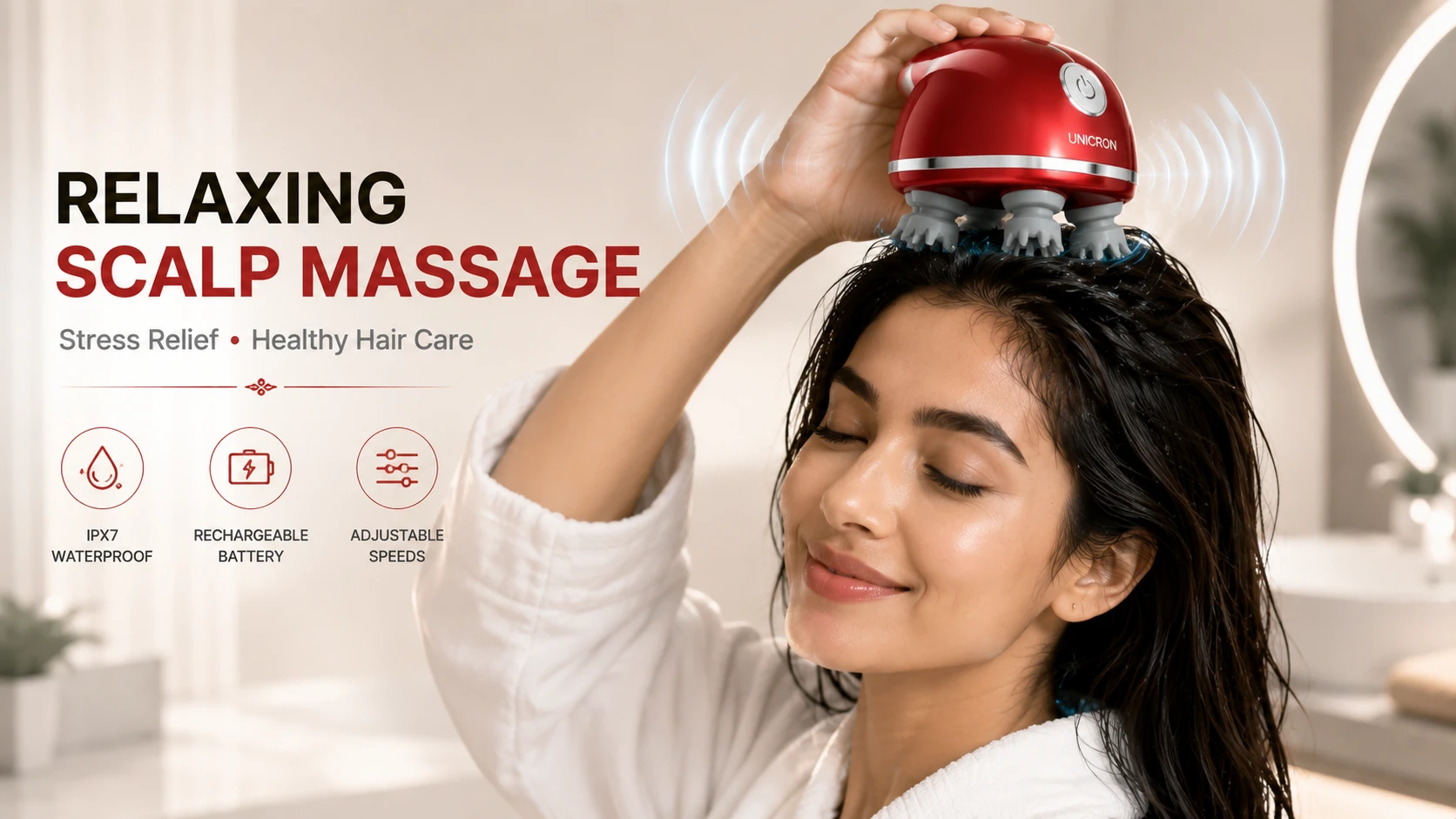 UNICRON Electric Scalp Massager