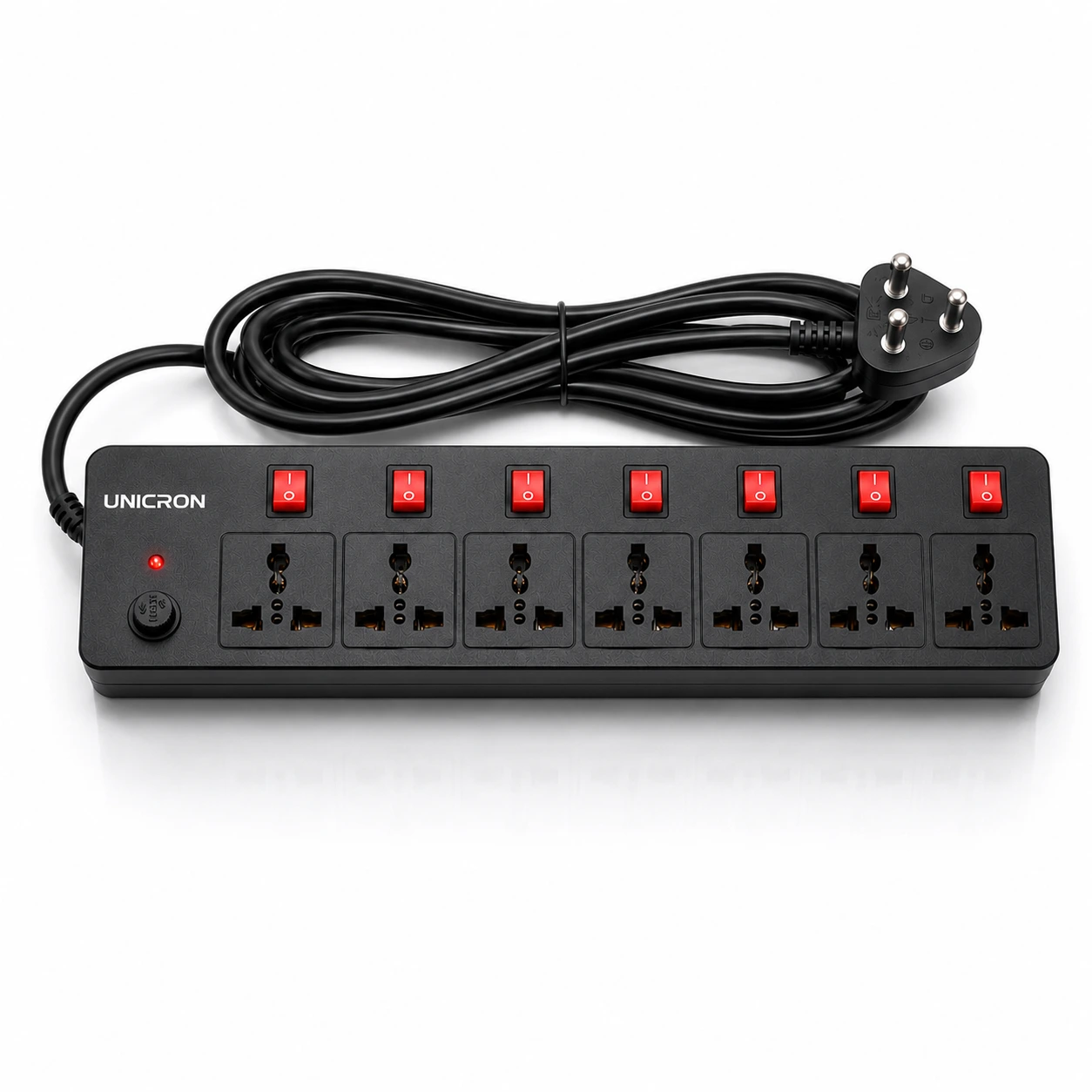 UNICRON Extension Board 6 Socket Surge Protector