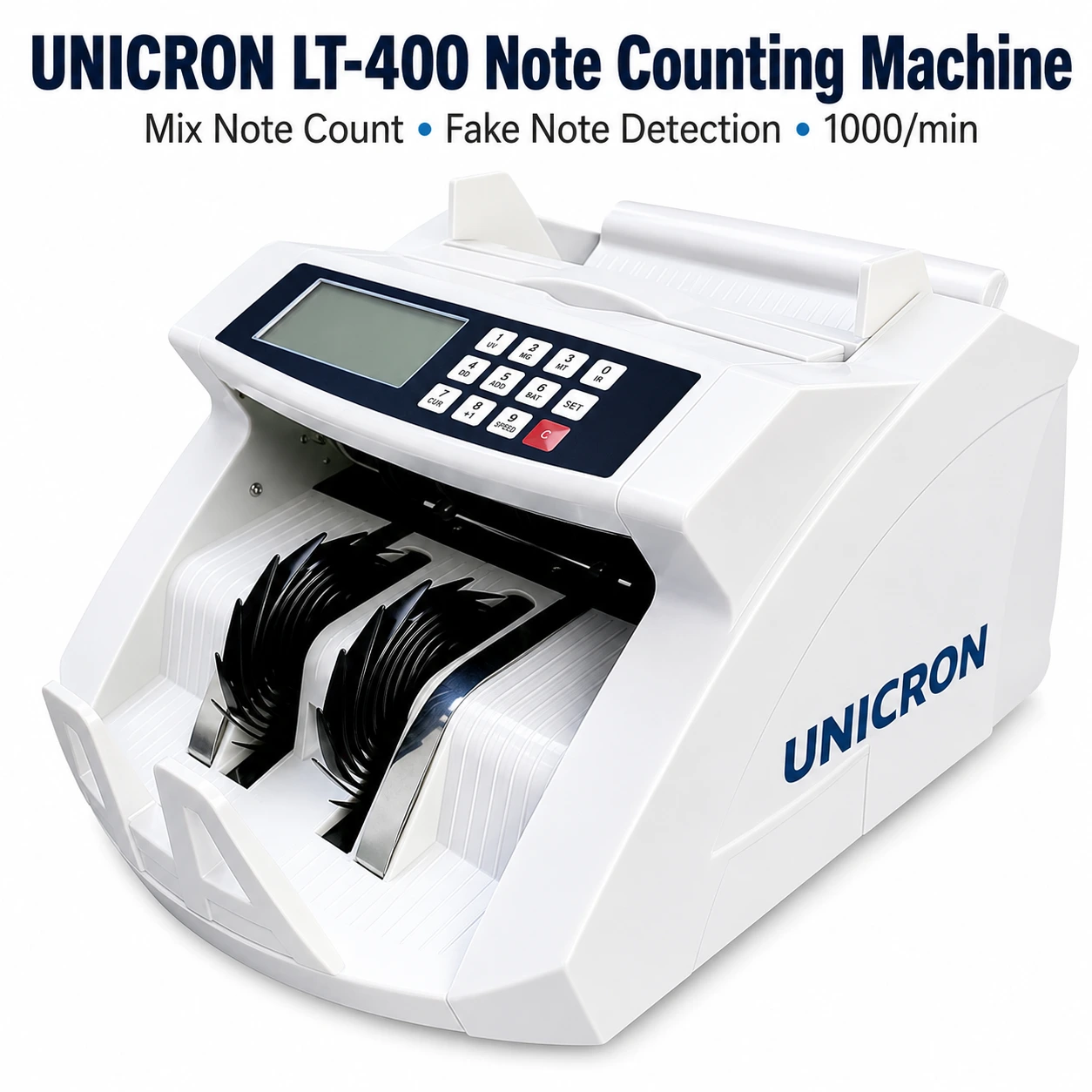UNICRON LT-400 Note Counting Machine